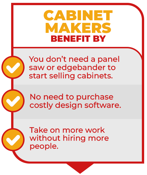 Cabinet Makers Benefits